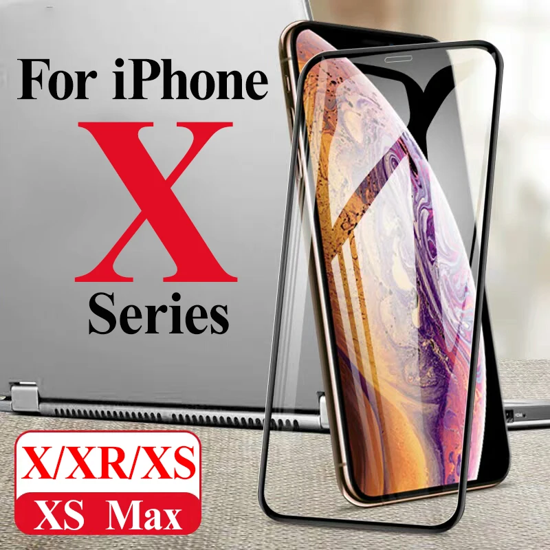 Защитное стекло для экрана iPhone x r закаленное на aifon xr xs max xmax tremp armor 10 s 10r Экранная