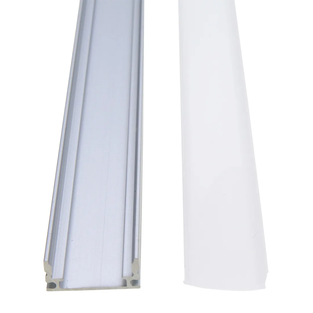 30/50cm U/V/YW Style Aluminum LED Strip Light Bar Channel Holder Cover Case End Up for LED Strip Light Lamp Light Accessory set
