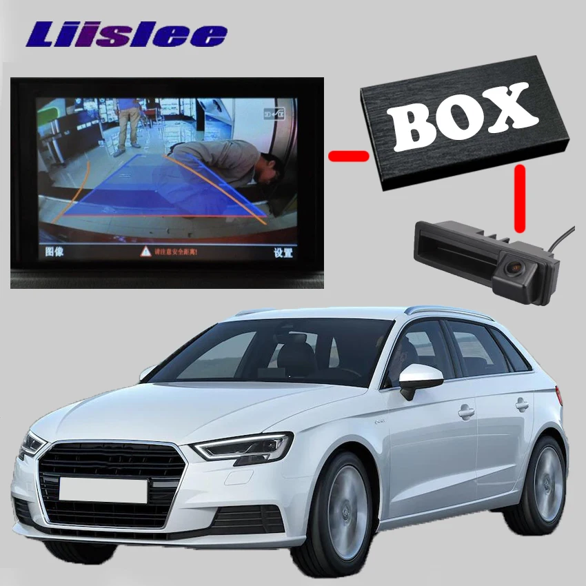 

For Audi A3 8L 8P 8V Original Screen Update System Reverse Track Image + rear camera / digital decoder