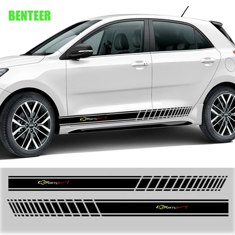 2 шт. автомобильные наклейки для Chevrolet Cruze Captiva Lacetti Aveo Orlando Epica Camaro|Наклейки на