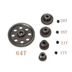 Стальной основной передача основного сигнального процессора RC 1/10 11176 и 11184 дифференциал стальной основной механизм 17-64 Т приводные