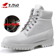 Z. bottes de Suo hommes, la nouvelle automne et hiver haute couture vintage bottes, hiver à ajouter peluches chaleur tendon semelles 10061 M