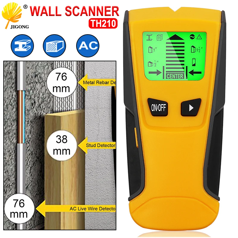 3 In 1 Metal Detector Accessories Find Metal Wood Studs AC ...