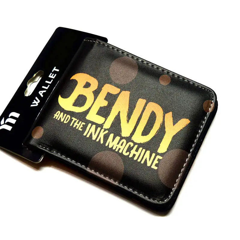 

Cartoon wallet Bendy and the Ink Machine short wallet boys and girls universal wallet