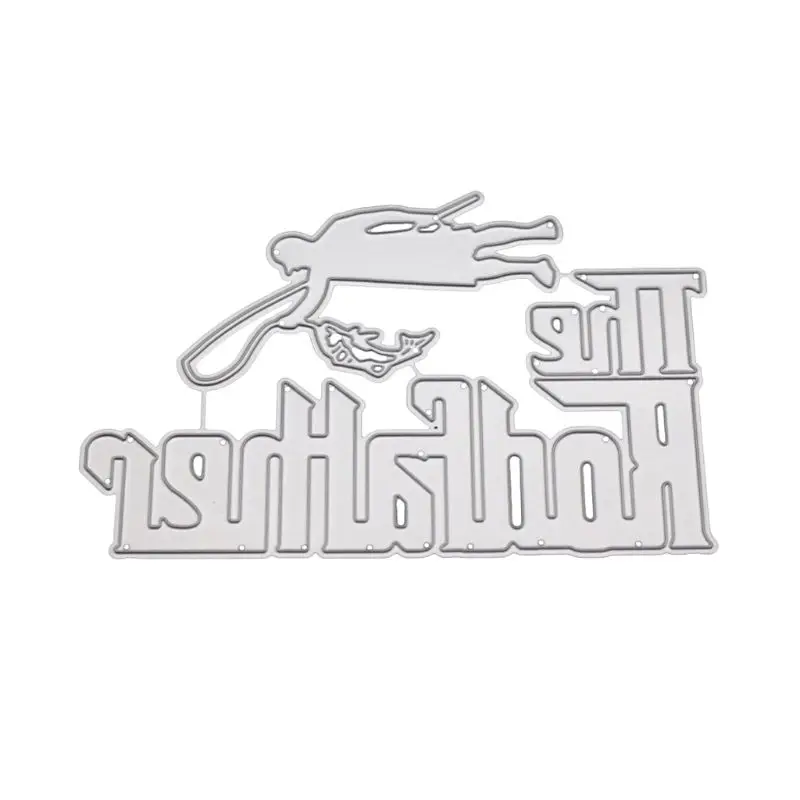 

Fishing Metal Cutting Dies Stencil DIY Scrapbooking Album Stamp Paper Card Embossing Craft Decor 2100140