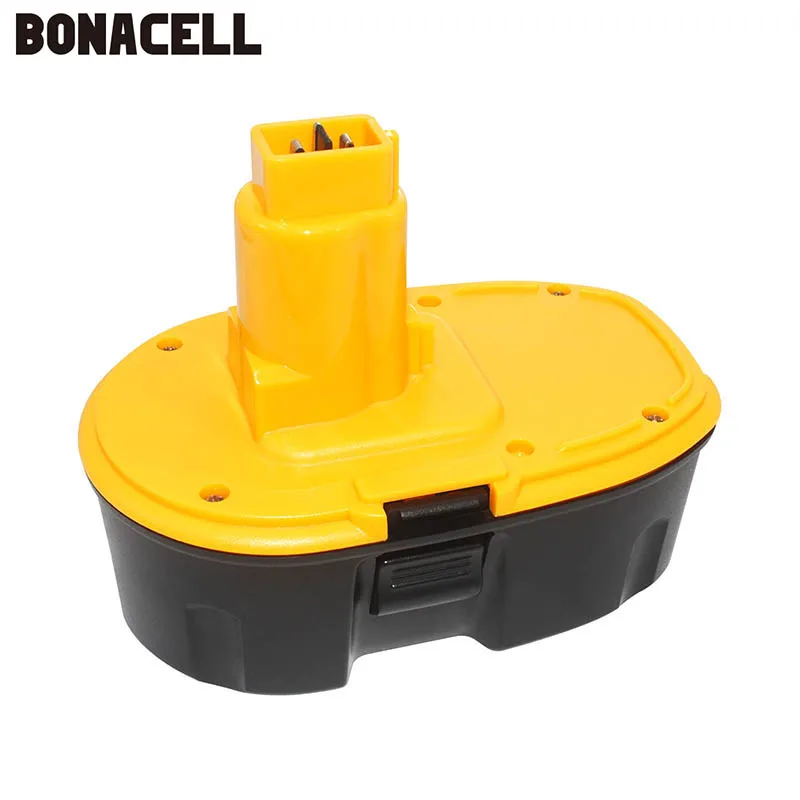 Перезаряжаемая батарея Bonacell DC9096 ni mh 2000 мАч 18 в для Dewalt DE9039 DE9095 DE9096 DC020 DC212 DC212B L10|Перезаряжаемые батареи| |