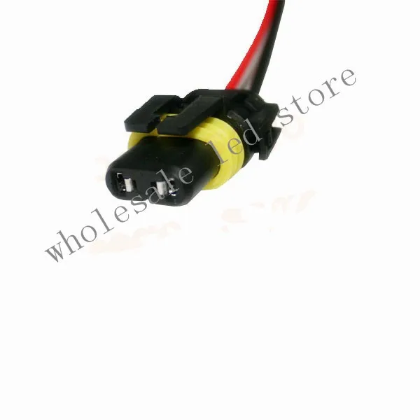 2x5202 до 9006 удлинитель провода жгут шнур питания кабель для HID конверсионные адаптеры и аксессуары