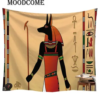 

Seth Tapestry Eye of Horus Wall Tapestry 3D Anka The Egyptian Cross Wall Tapestry Ankh The God Of Ancient Egypt Wall Blanket 3D