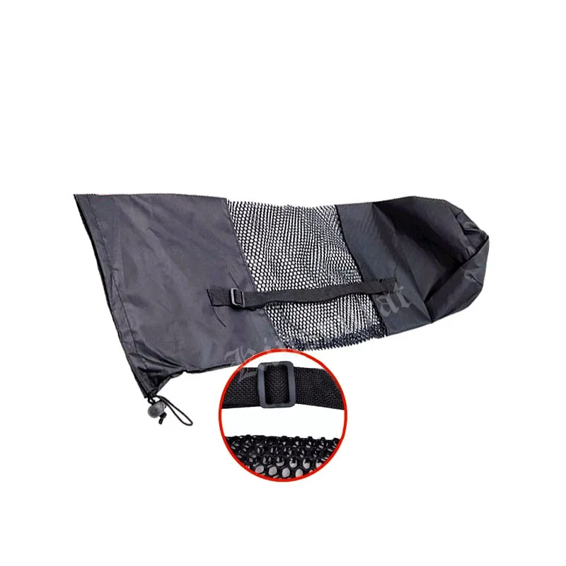 Portable Yoga Mat Bag Case Nylon Pilates Carrier Mesh Adjustable Strap Sport Tool Style Not Include Mat
