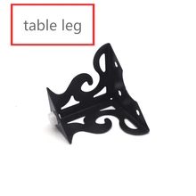 4 шт. 8 см Высота выдалбливают современная мебель диван ноги матовый черный стол для шкафа или кровати буфет, стол ноги