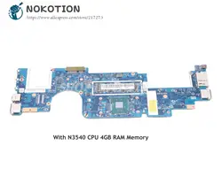 NOKOTION для Lenovo Yoga 2 11 Материнская плата ноутбука AIUU1 NM-A201 11,6 SR1YW N3540 Процессор 4 ГБ Оперативная память памяти