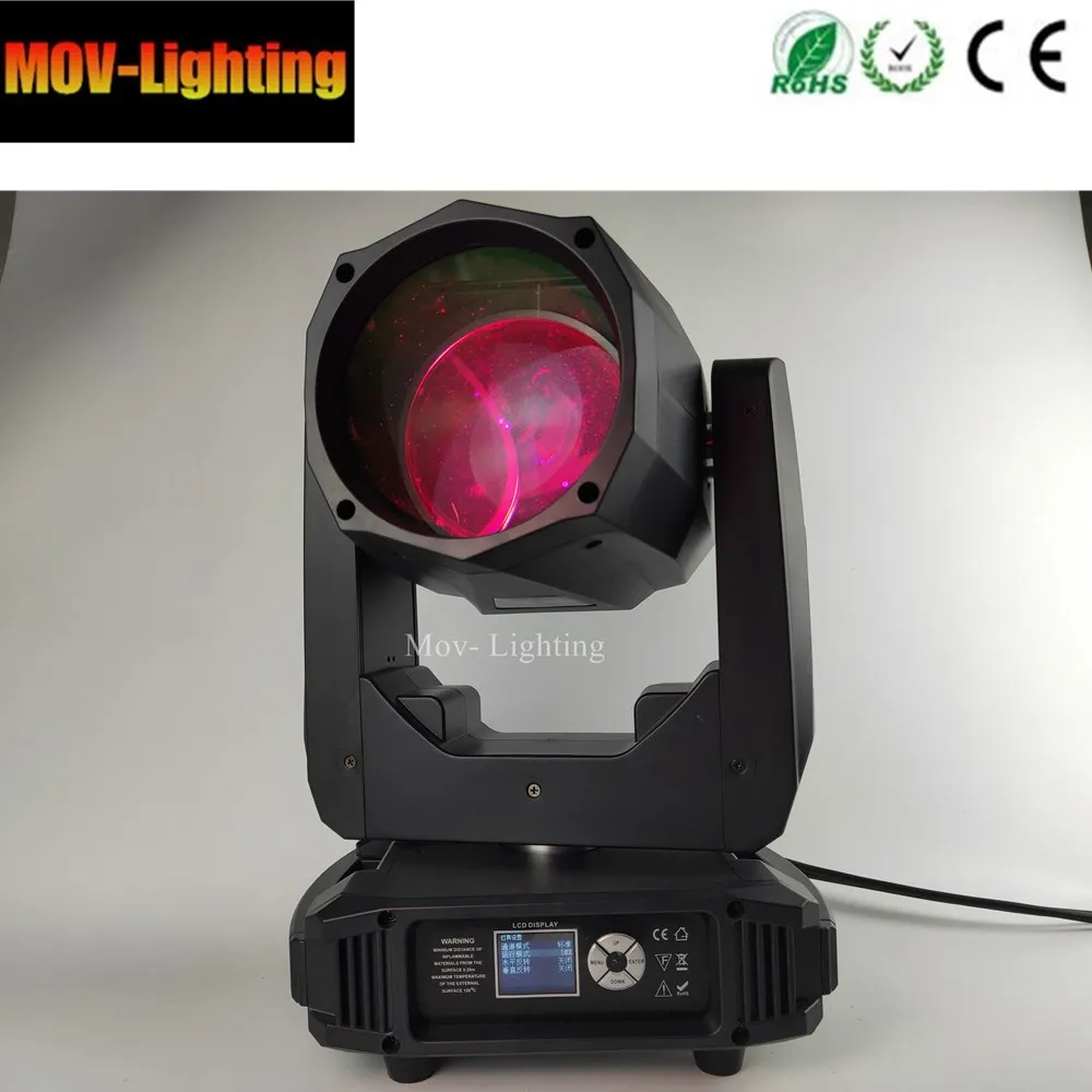 4 шт./лот 2019 RGBW в 1 LED 200W dmx512 управление движущийся головной свет профессиональное dj