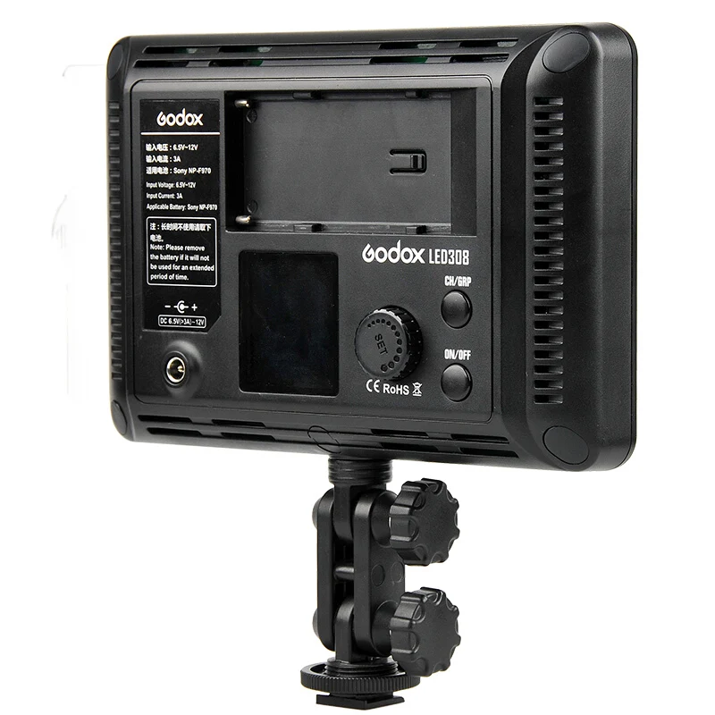  New Godox 308C Bi-Color Dimmable 5500K/3300k LED Video LED Video Studio Light Lamp Professional Vid - 32785952466