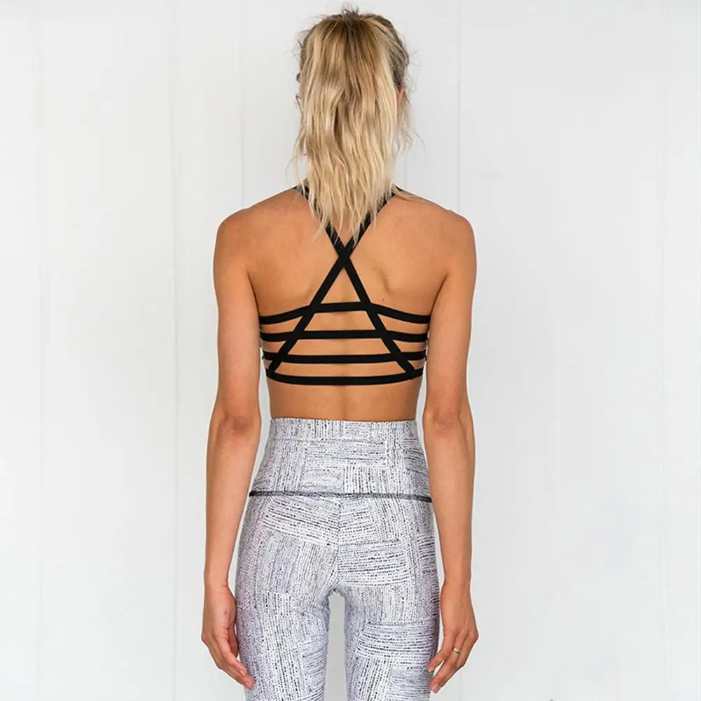 Koop Trainingspak Vrouwen Yoga Set Ademende Quick Dry Fitness Sport Pak Sportkleding Sportkleding 2 stuk Gedrukt Vrouwen Beha Lange Broek