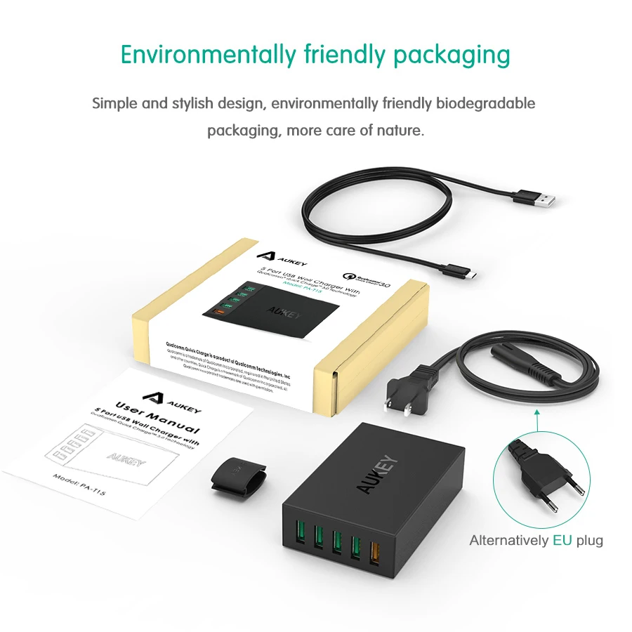 AUKEY-Quick-Charger-5-Ports-USB-Desktop-Charger-Smart-Mobile-Phone-Charger-for-LG-Xiaomi-Galaxy (4)