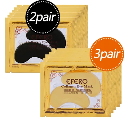 5pair Eye Mask Кристаллическая коллагеновая маска для глаз, маска для лица против морщин, маска для глаз, гель для удаления темных кругов, патчи для глаз, уход за кожей - Цвет: 5pair Eye Mask