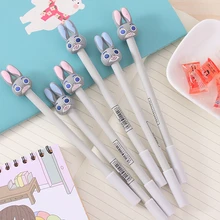 1 партия = 48 шт.! Милые аниме из мультфильмов Джуди гелевая ручка унисекс роллербол ручка детский призовой подарок