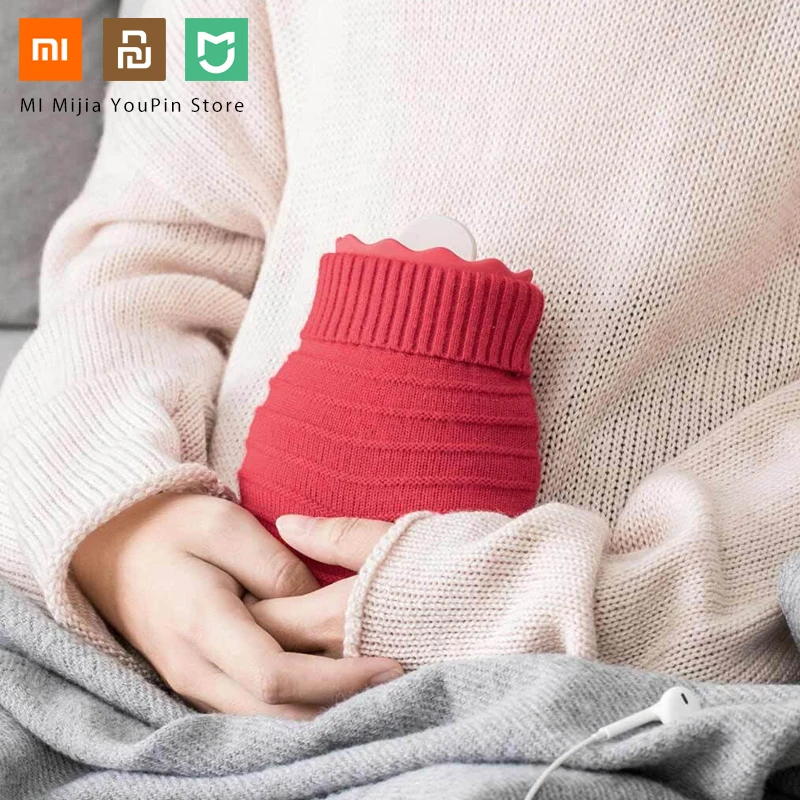 Xiaomi 313/620 мл сумка для горячей воды s силиконовая бутылка микроволнового отопления
