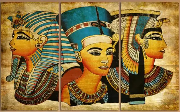 3pcs 5D diy diamond painting Egypt Pharaoh Of Ancient ,cross stitch,full diamond embroidery,diamond mosaic needlework home decor