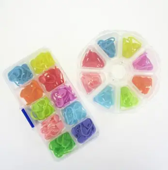 

100 set/lot Mini Knitting Crochet DIY Handmade Knitting Accessories Crochet Locking Stitch Markers Sewing Tool