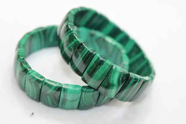 Level 5a Natural South African Green Malachite Bracelet Level 5a Natural South African Green Malachite Bracelet Jewelry 10