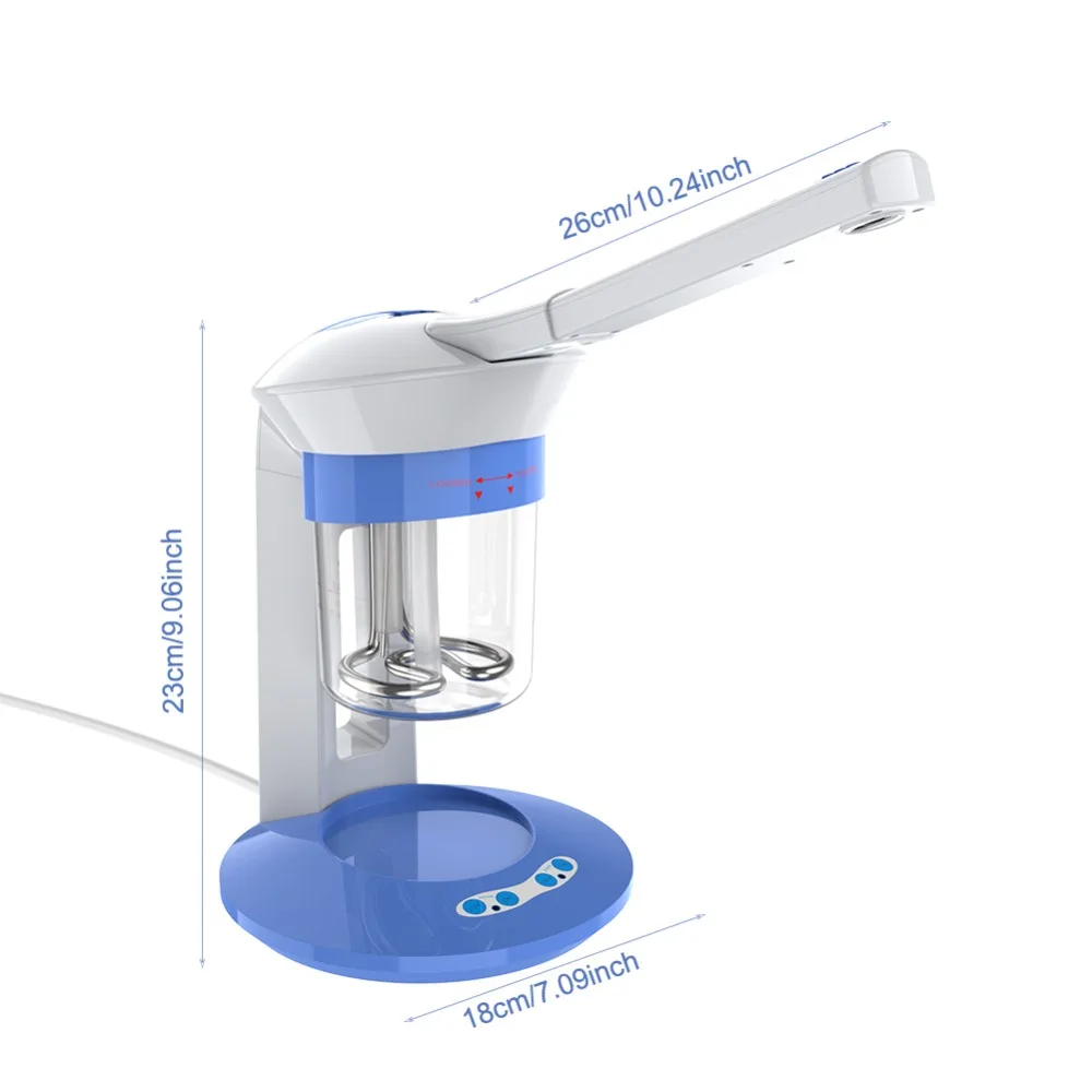 Отпариватель для лица оверси ионный паровой салон травяной испаритель Арома озоновый паровой аппарат для лица сауна спа Домашнее использование Ароматерапия Увлажнитель v