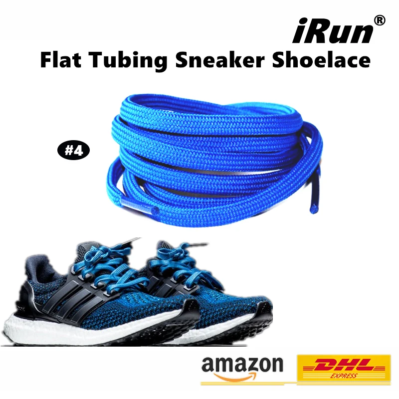 colored flat shoelaces