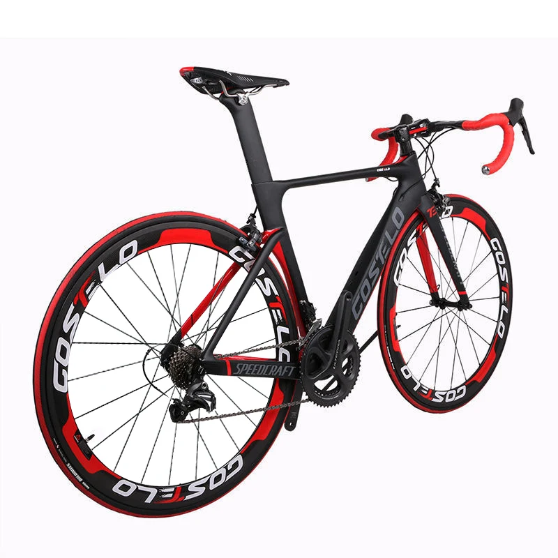 Шоссейный велосипед из углеродного волокна costelo shimano group полный углеродный bicicleta