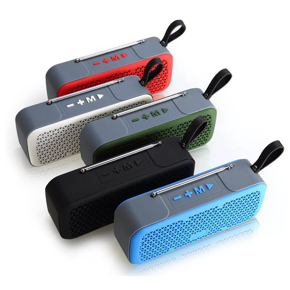 Новый fm радио беспроводной лучший Bluetooth динамик водонепроницаемый портативный