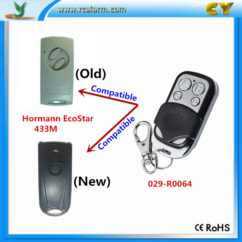 Universal 433 Mhz abridor de puerta de garaje compatible con Hormann