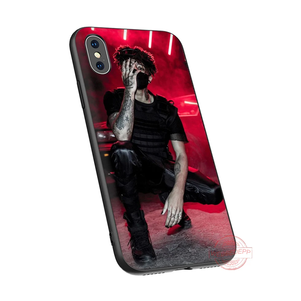 WEBBEDEPP Scarlxrd J Мягкий силиконовый чехол для телефона iPhone 5 6 7 8 Plus X XS XR XS Max.11 11peo 11proMax