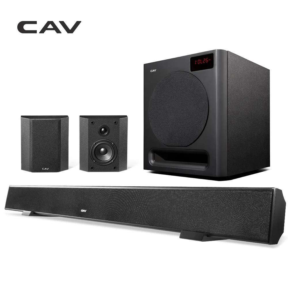 CAV ALS-Set DTS SRS Virtual 5.1 Turesurround Sound Home Theater Wireless System With Deep Bass