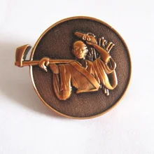 Заказная 3D монета, 3D значок с античным металлическим покрытием