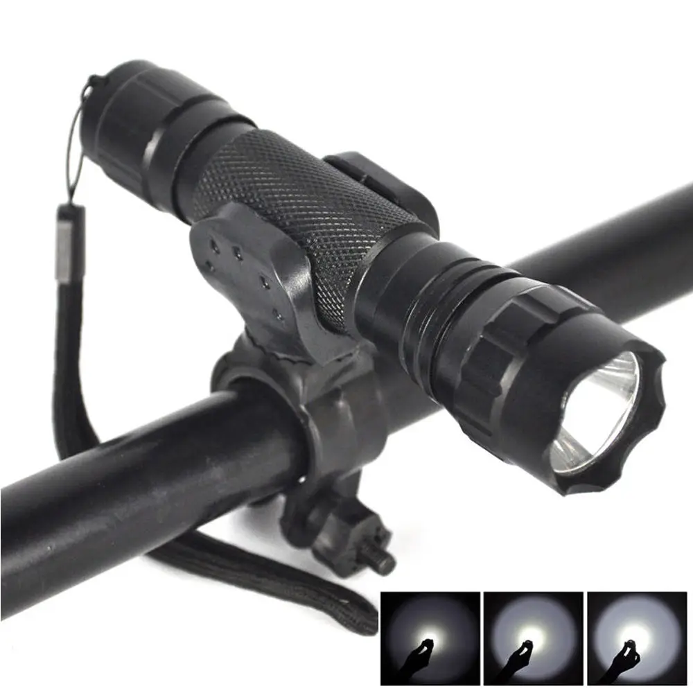 Cycling Flashlight WF 501B 2500LM XM L T6 LED Bicycle Light Tactical