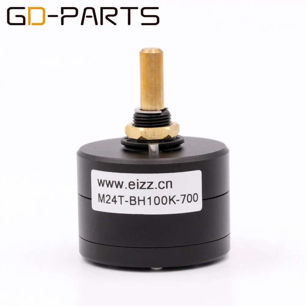 

EIZZ High End Mono 100K 24 Steps Volume Potentiometer LOG Attenuator Sound Control For HIFI Audio Amplifier Upgrade DIY