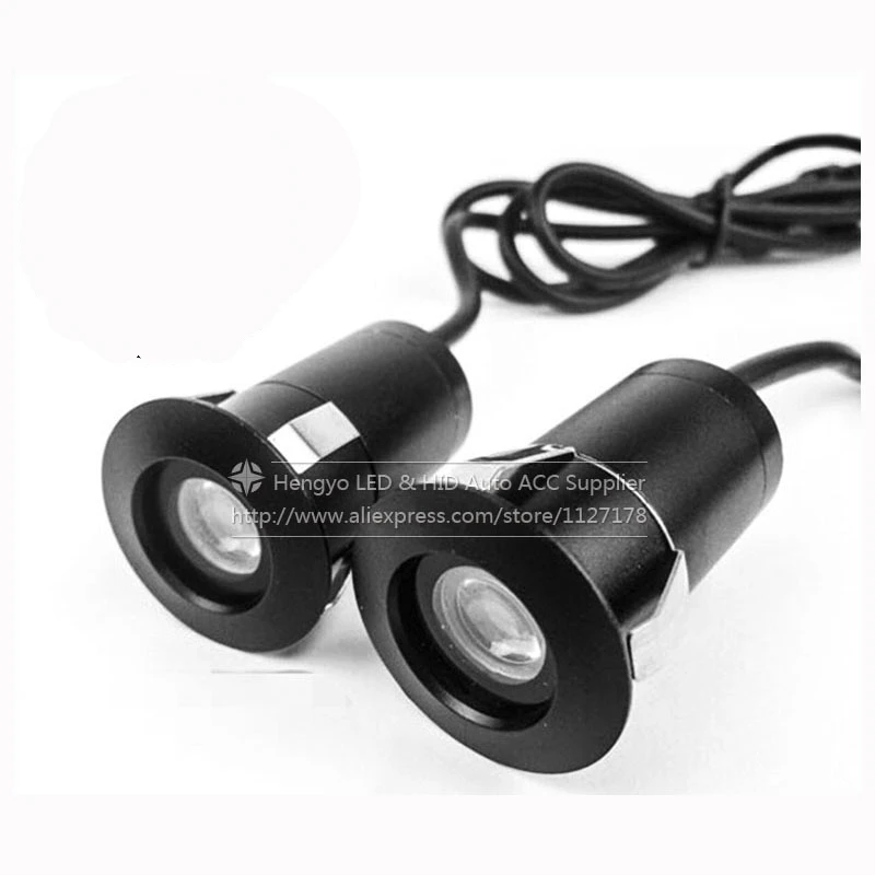 WellingA 2 Piezas Auto Puerta LED Logo Iluminaci/ón l/ámpara de luz Proyector Luz de Bienvenida Logotipo del Coche para la Serie Toyota