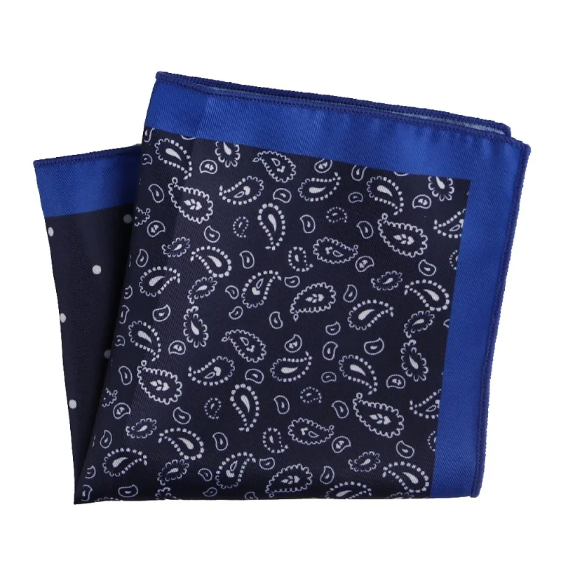 MPK-094pocket square Портной Смит дизайнер Карманный квадратный модный платок в горошек Пейсли Цветочный плед Стиль Hanky мужской костюм карманные аксессуары - Цвет: MPK-094pocket square