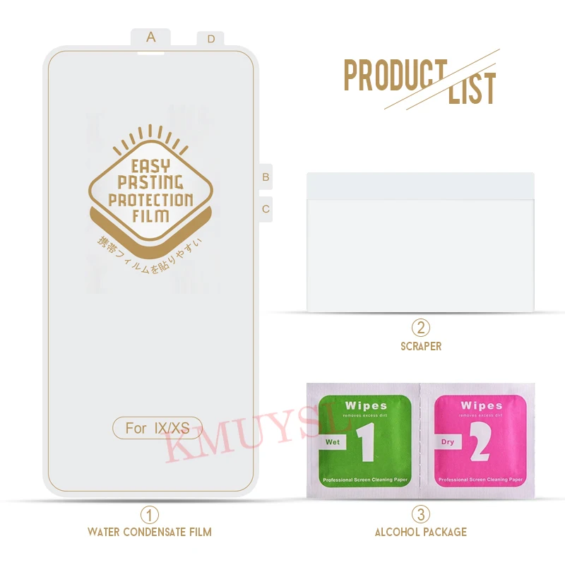 Full Cover Film For Huawei P30 Pro P30 Lite Screen Protector For Huawei P30 Hydrogel Front Film + Back Film + Camera Lens Glass