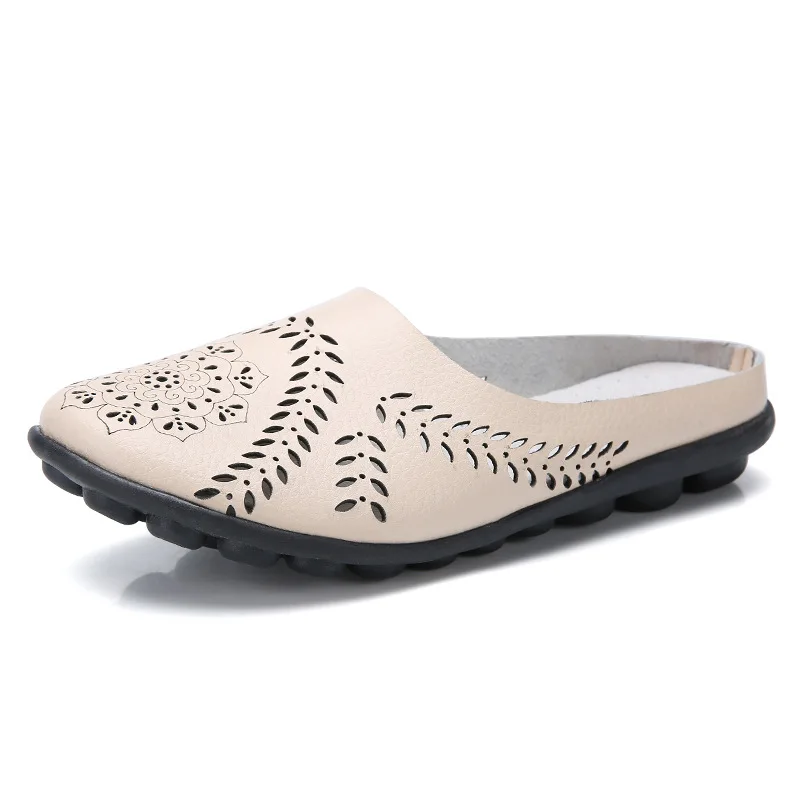 

Plus Size Ladies Shoes Women Causal Oxford Shoes Women Slip On Breathable Loafers Soft Genuine Leather Flats Zapatos Mujer 2019