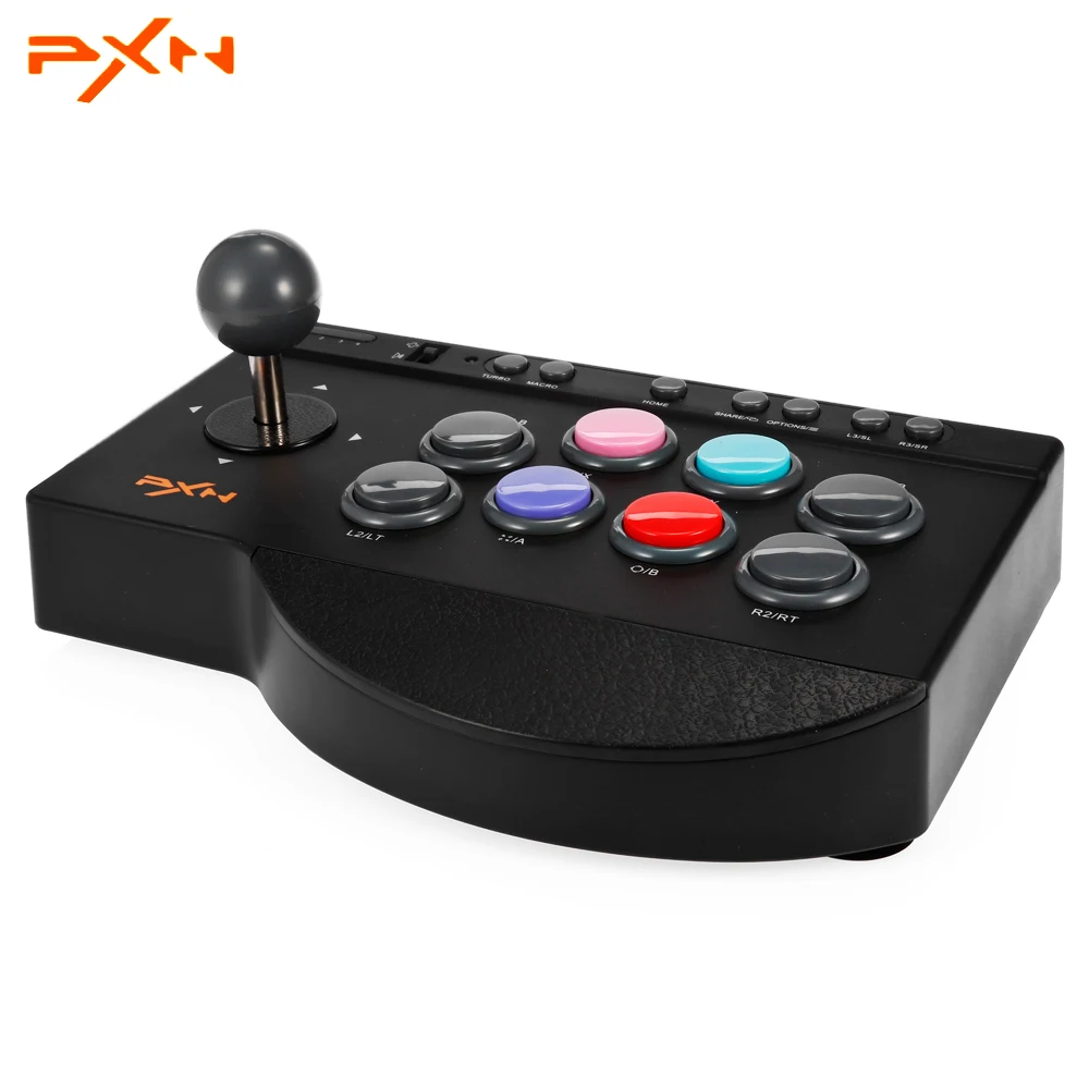 PXN 0082 Arcade Joystick Game Controller 180cm Length Wired Gamepad For PC/PS4/PS3/XBOX Support Switch | Электроника