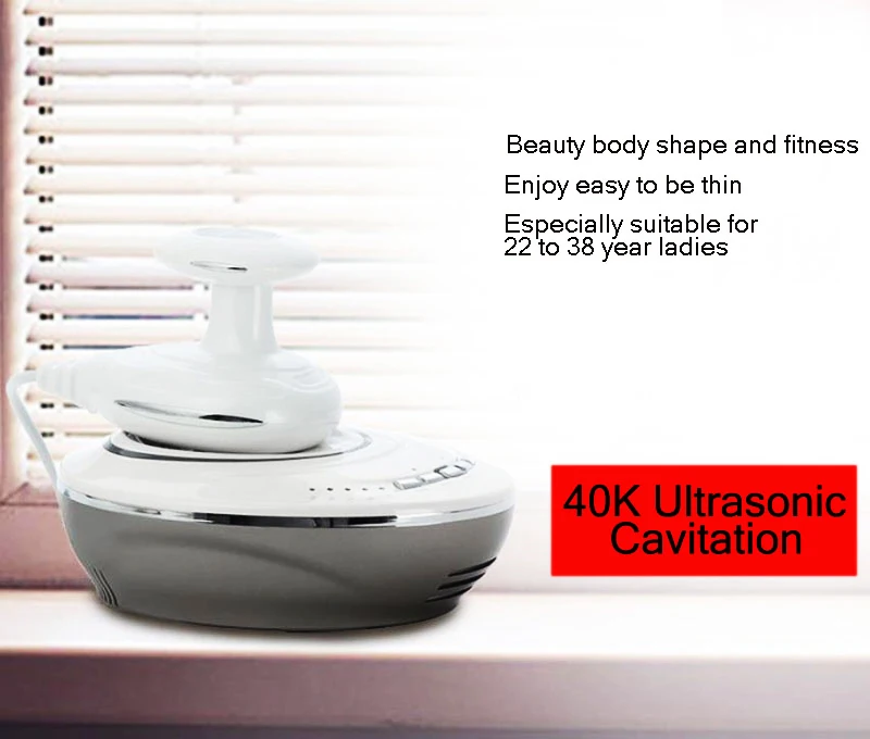  Mini 3in1 40K Ultrasonic Cavitation Photon Red LED Body Shaper Fat Tighten Slim Firm Skin Tone Fitn - 33042218889