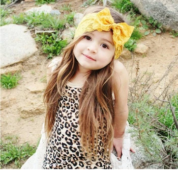 

2015 baby girl lace headbands lovely fashion headwrap hariband children baby bow hair accessories
