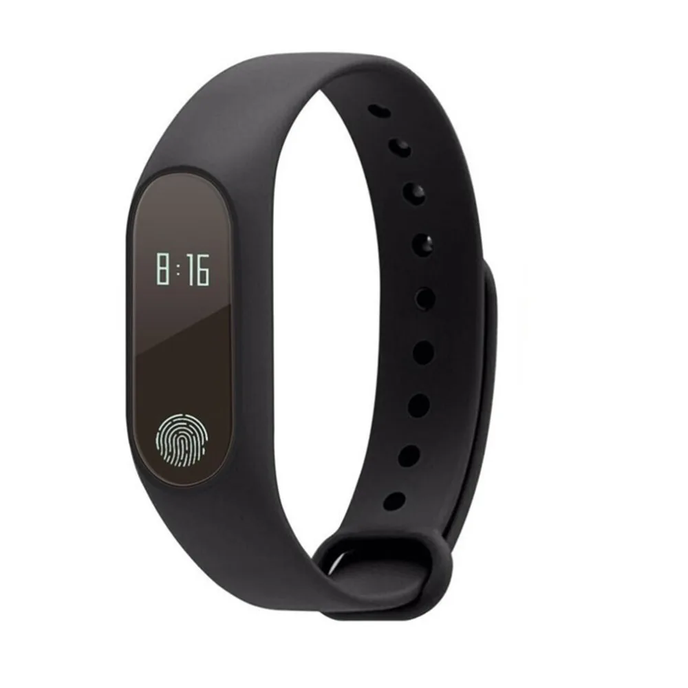 

M2 Bluetooth 4.0 Multi-function 0.44" OLED Smart Watch Fitness Tracker Smart Bracelet for Android iOS