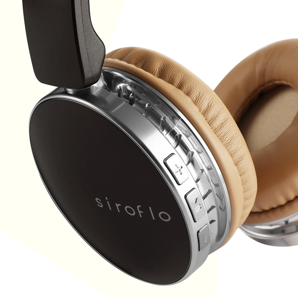 Беспроводные bluetooth наушники Siroflo V4 с шумоподавлением встроенный микрофон