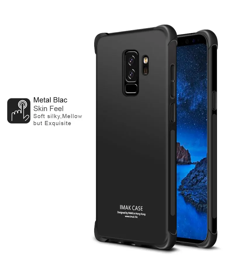 Чехол IMAK Для samsung Galaxy S9+ TPU чехол для подушки безопасности противоударный чехол для samsung Galaxy S9 S9Plus Мягкий силиконовый чехол