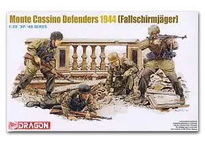 Монгольская модель в масштабе 1/35 дракон 6514. Защитник кассино 1944 [воздушно
