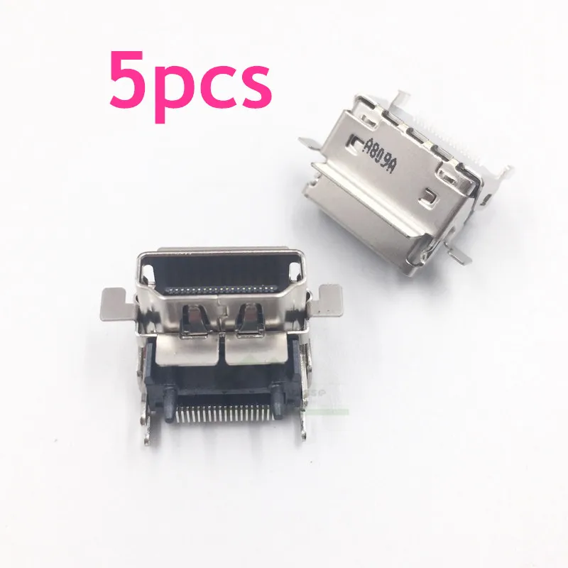 

5pcs Original New for Xbox one Slim HDMI Connector Port HDMI Interface replacement for Xbox ONE S hdmi port Socket