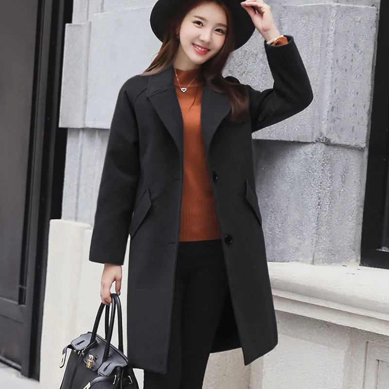 

Cheap wholesale 2018 new winter Hot selling women's fashion casual Ladies work wear nice coats and jackets A248