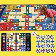 Большие детские игровые коврики настольные шахматы, настольные игры ковёр ползать коврик игровой коврик большой летающий шахматы набор Playgym коврик