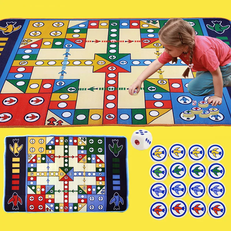 Large Baby Game Mats Desktop Chess Board Game Carpet Crawl Mat Game Pad